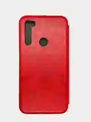 Красный чехол книжка из эко кожи для Xiaomi Redmi Note 8, 9, 10X, 10 Lite