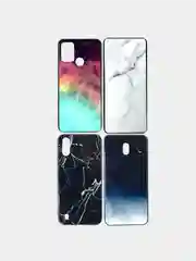 Стеклянный чехол для Honor 8A, 9A, 9S, 30, P30, 4 вида