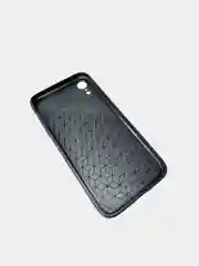 Чехол из кожи и оргстекла для iPhone 7, 8, SE, 7+, 8+, X/XS, XR, 11