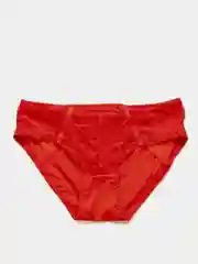 Красный трусы женские