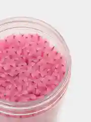 Розовый щеточки для ресниц 100шт