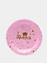 Коралловый тарелки бумажные 6-10 шт