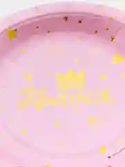 Коралловый тарелки бумажные 6-10 шт