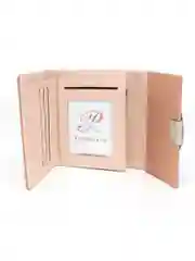 Розовый кошелёк женский