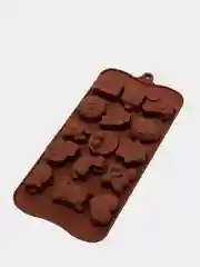 Форма для льда и кондитерских украшений Доляна Счастье есть, 21х11 см, 15 ячеек (vvv)