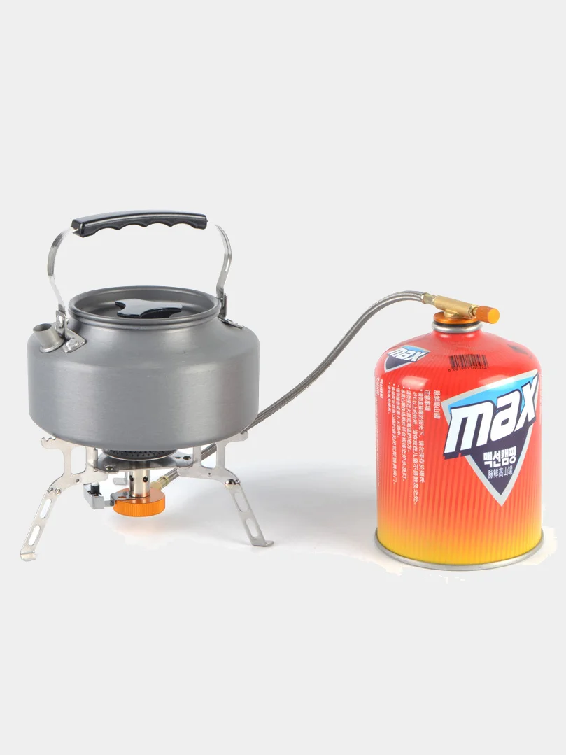 Черный газовая горелка туристическая