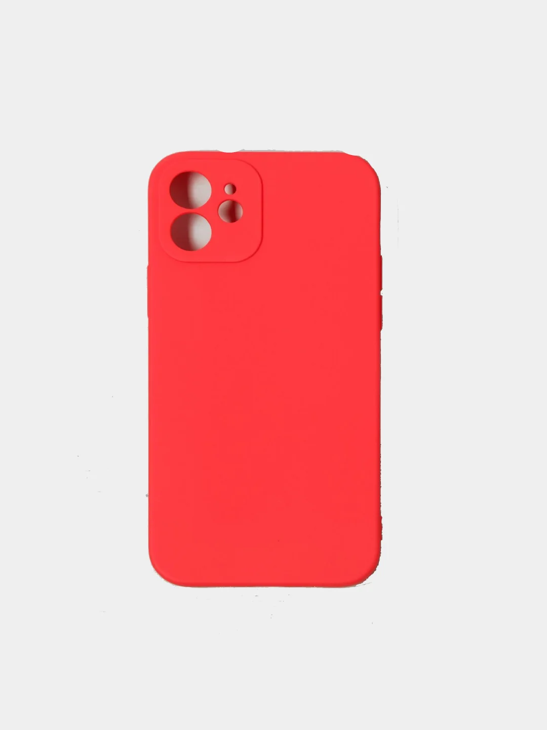 Красный чехол для телефона iPhone 12