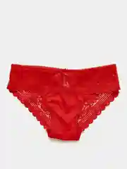 Красный трусы слипы женские