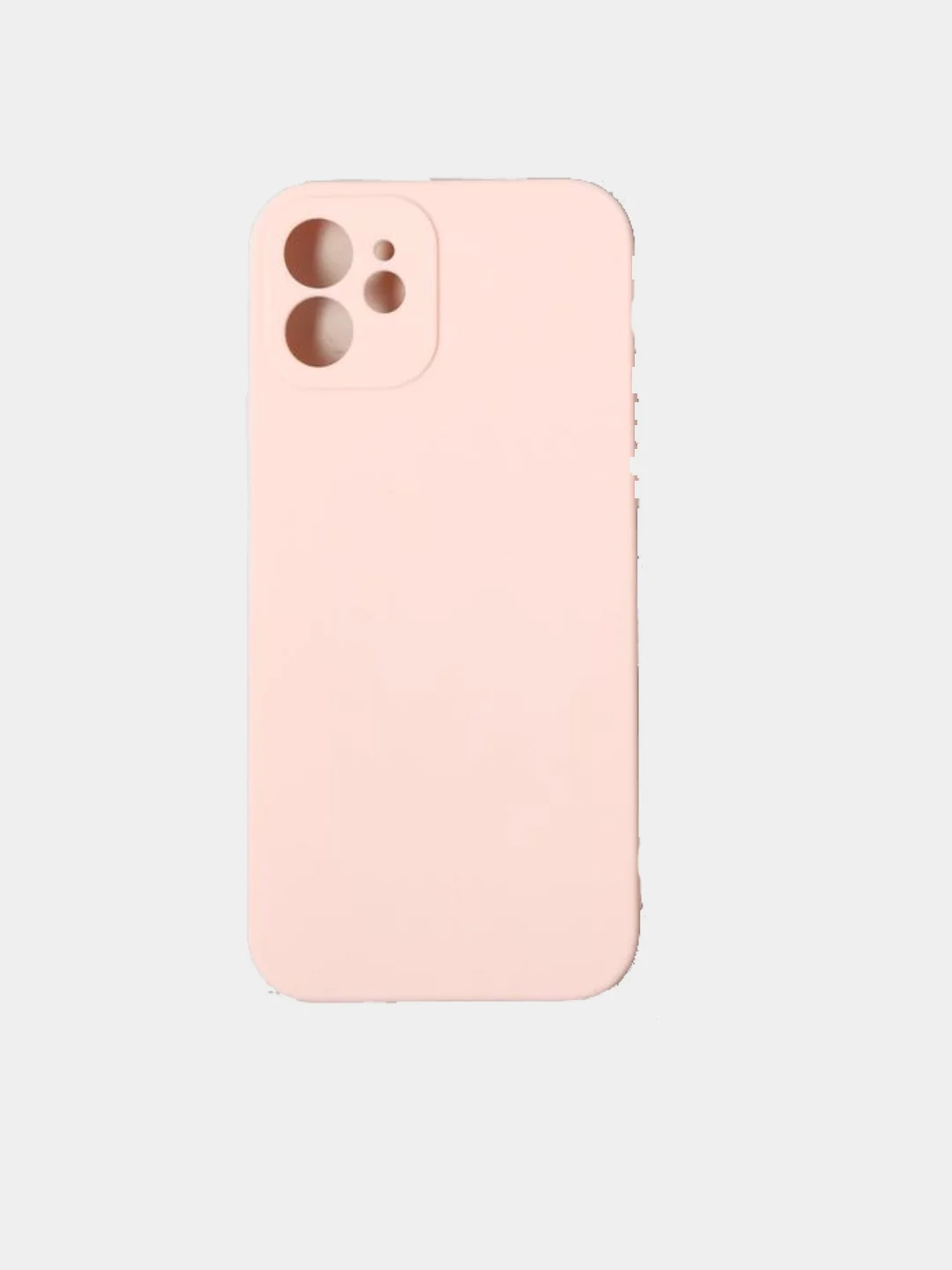 Розовый чехол для телефона iPhone 12