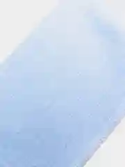 Голубой хлопковые ползунки в рубчик