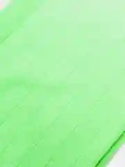 Зеленый хлопковые ползунки в рубчик