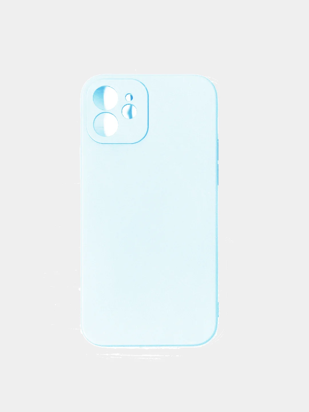 Белый чехол для телефона iPhone 12