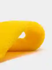Желтый мочалка мелкие ячейки