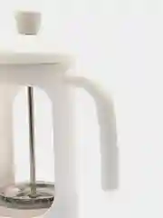 Белый чайник заварочный "Френч-пресс"