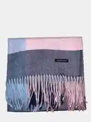 Фиолетовый платок в клетку