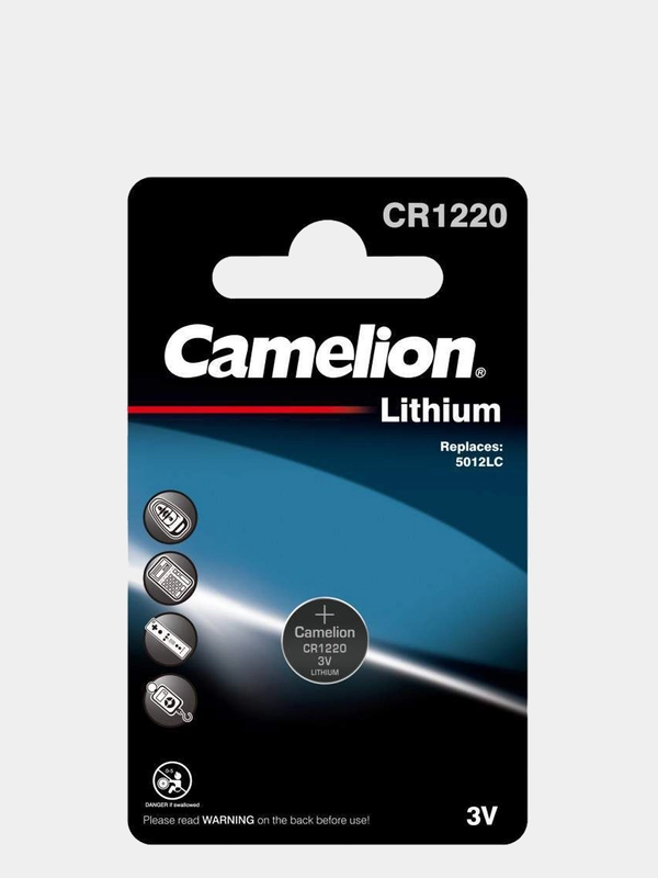 Батарейки Camelion CR 1220 (5012LC) (таблетка)