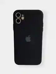 Черный чехол Silicone Case для iPhone 11 / 12 Mini / 12 / 12 Pro / 12 Pro Max