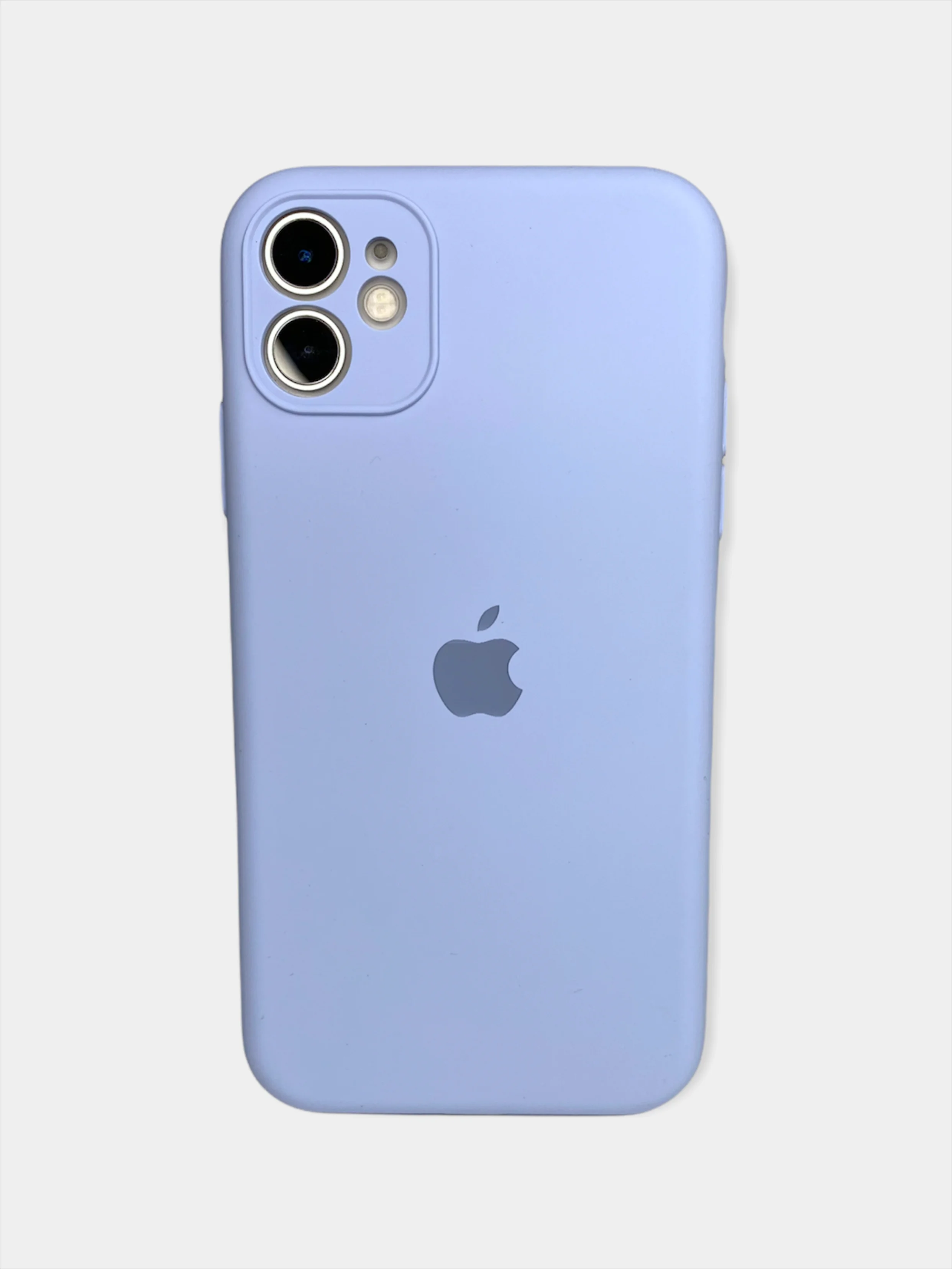 Светло-синий чехол Silicone Case для iPhone 11 / 12 Mini / 12 / 12 Pro / 12 Pro Max