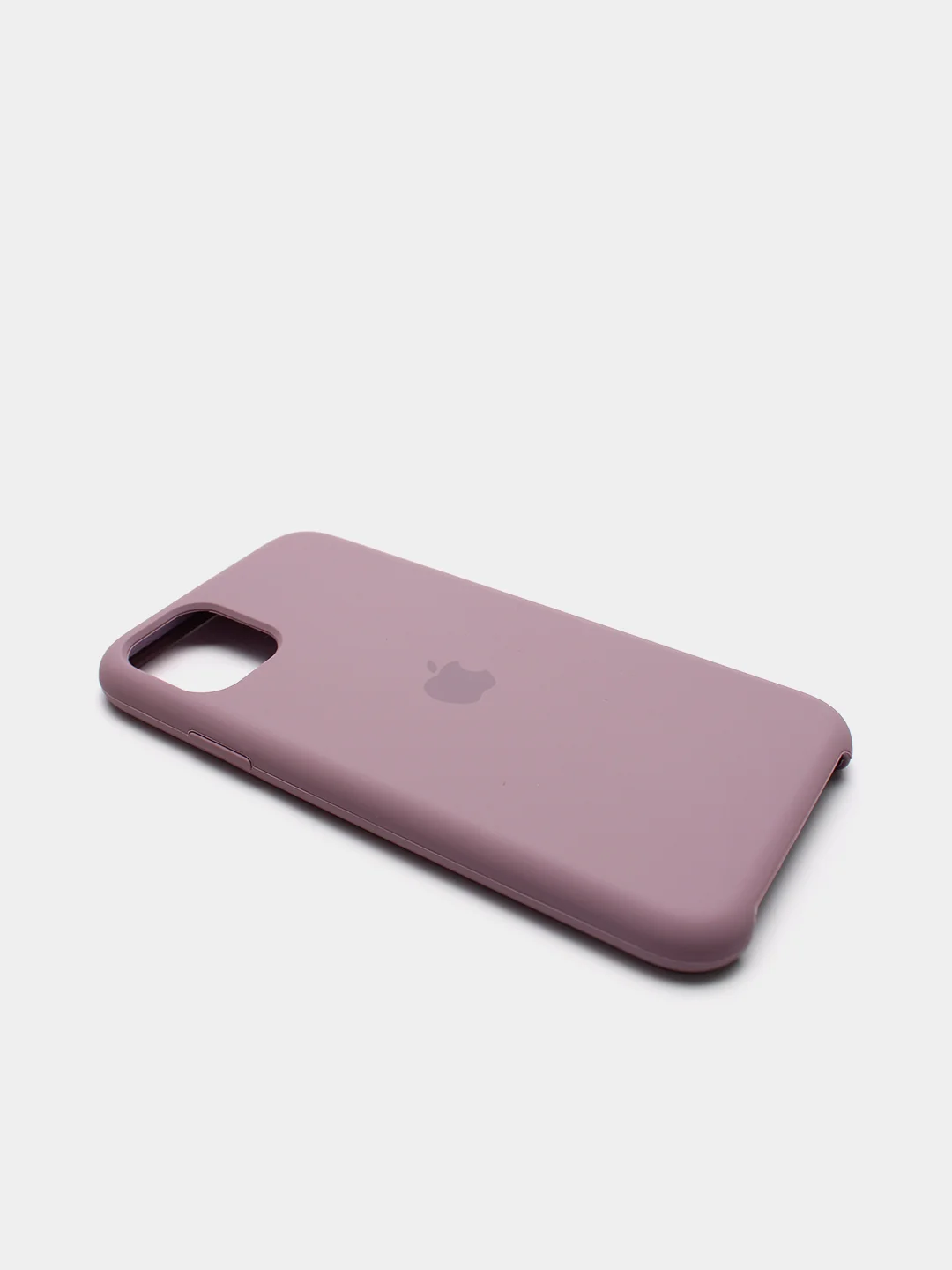 Сиреневый чехол Silicone Case для iPhone 11, с открытым низом