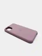 Сиреневый чехол Silicone Case для iPhone 11, с открытым низом