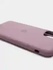 Сиреневый чехол Silicone Case для iPhone 11, с открытым низом