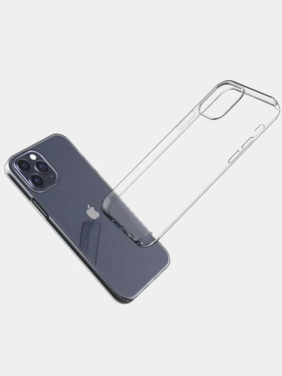 Прозрачный чехол накладка для iPhone 11 Pro,XR,X,XS,7/8/SE,Plus,6/6S,5/5S,12 Pro Max