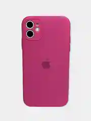 Тёмно-розовый чехол Silicone Case для iPhone 11 / 12 Mini / 12 / 12 Pro / 12 Pro Max