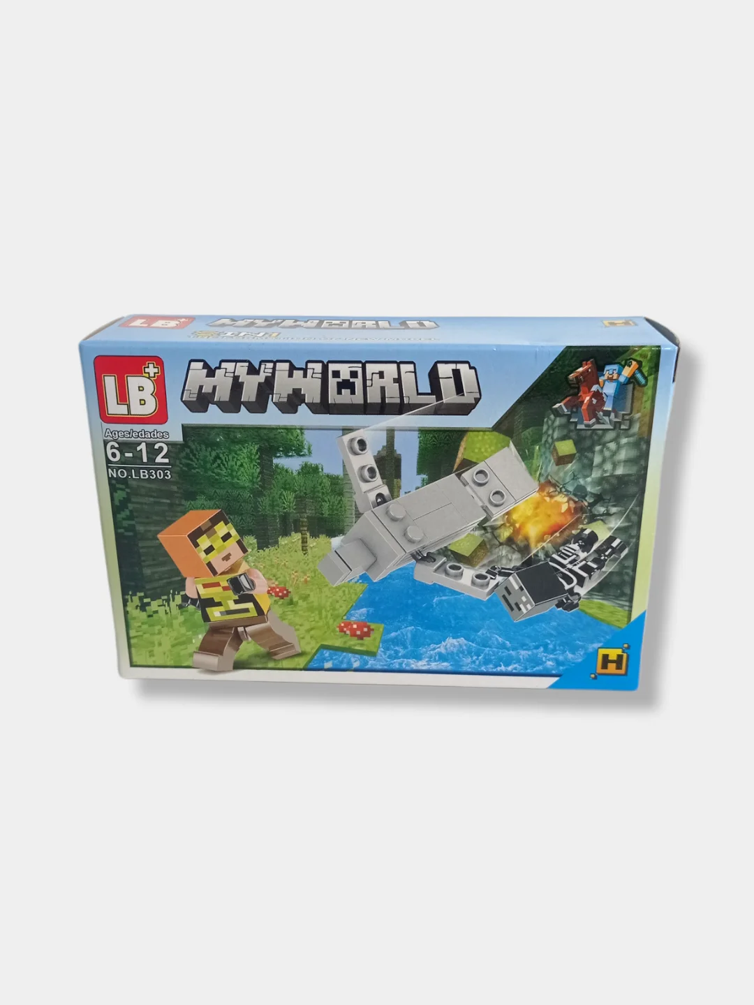 Алый конструктор My World "Майнкрафт" (Minecraft), 8 видов