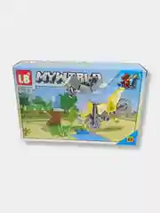 Бордовый конструктор My World "Майнкрафт" (Minecraft), 8 видов