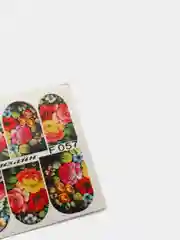 Слайдер (водные наклейки) для дизайна ногтей 9 видов