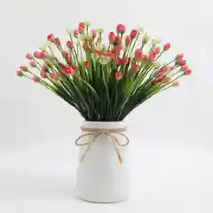 Тёмно-розовый искусственные цветы "Розочки"