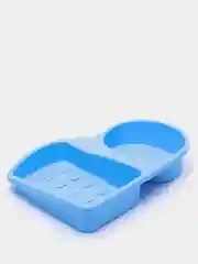 Лазурный подставка для губки и моющего средства