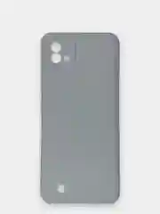 Серый чехол Realme C11 2021 / Realme C20 Реалми С11 2011 / С20 силиконовый цветной матовый