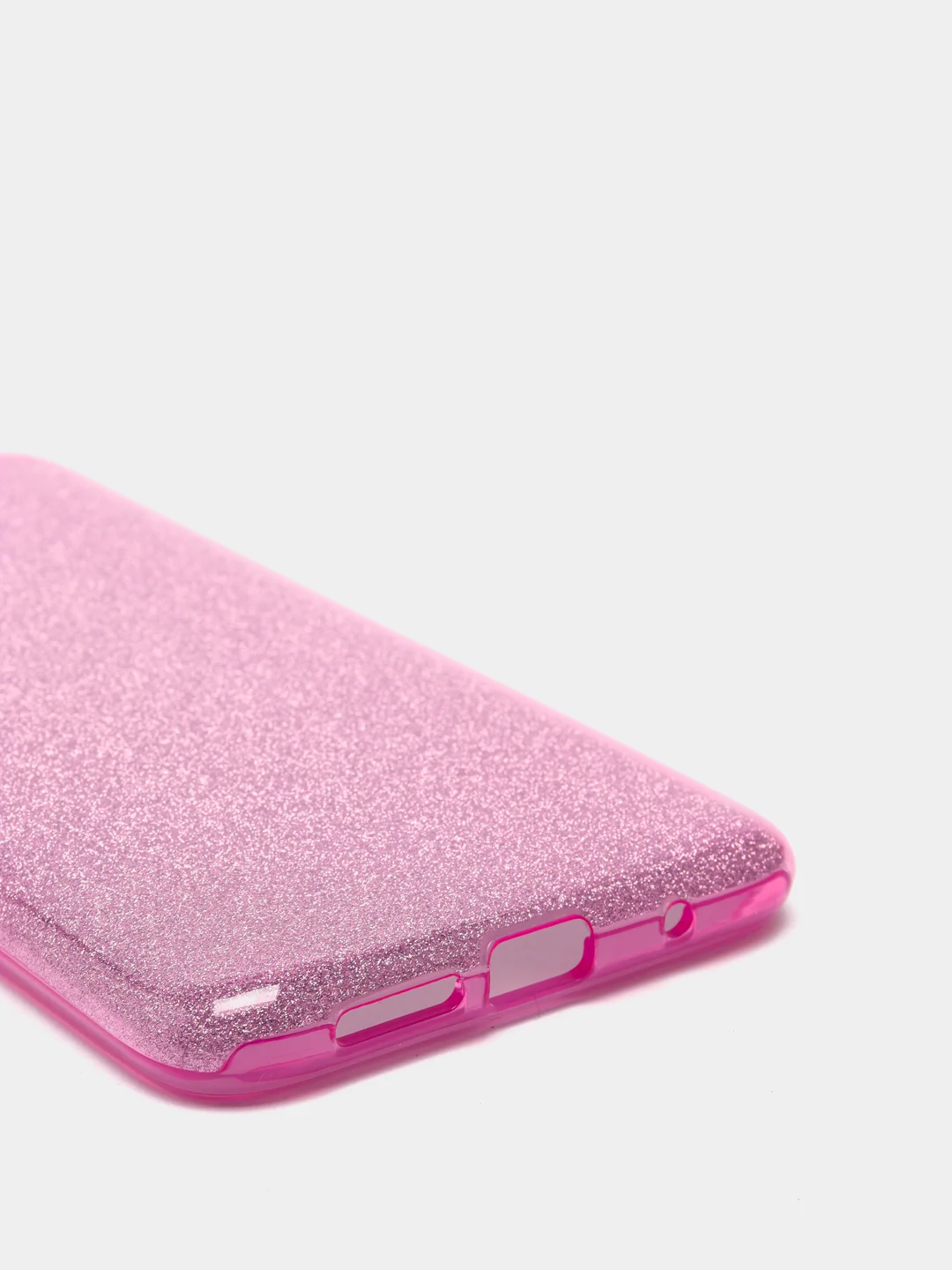 Лавандовый чехол Xiaomi Poco M3 блестящий сияющий, накладка c блёстками Поко М3