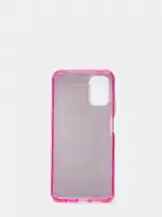 Лавандовый чехол Xiaomi Poco M3 блестящий сияющий, накладка c блёстками Поко М3