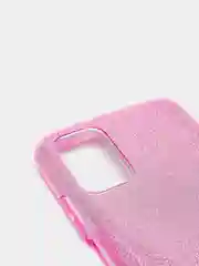 Лавандовый чехол Xiaomi Poco M3 блестящий сияющий, накладка c блёстками Поко М3