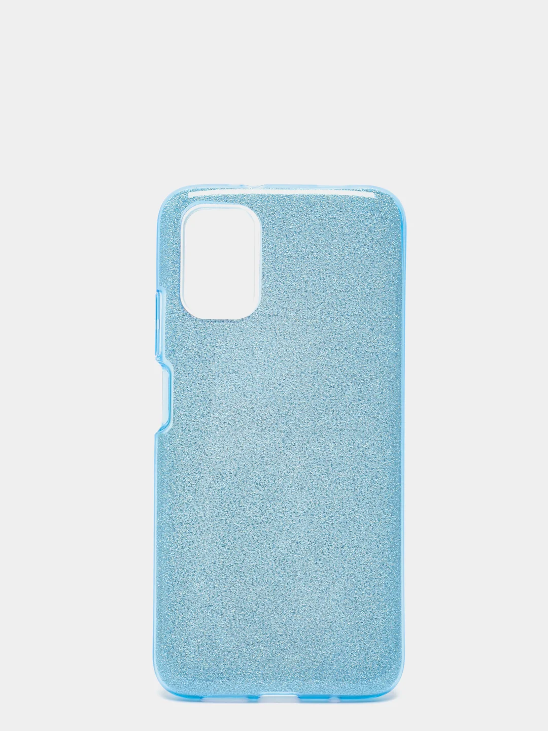 Ледяной чехол Xiaomi Poco M3 блестящий сияющий, накладка c блёстками Поко М3