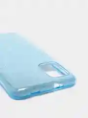 Ледяной чехол Xiaomi Poco M3 блестящий сияющий, накладка c блёстками Поко М3