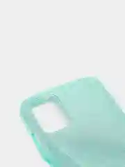 Бирюзовый чехол Xiaomi Poco M3 блестящий сияющий, накладка c блёстками Поко М3