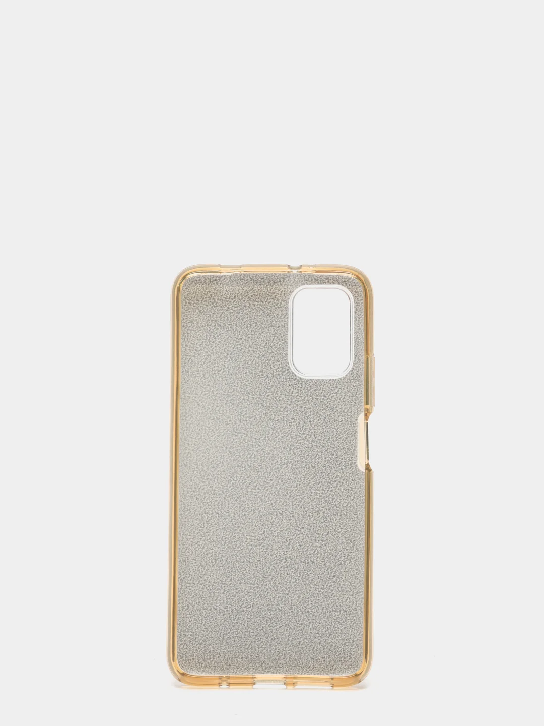 Золотой чехол Xiaomi Poco M3 блестящий сияющий, накладка c блёстками Поко М3