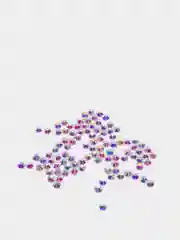 Термостразы ss16 Имитация Сваровски люкс Crystal AB (Кристалл АБ) горячей фиксации стекло