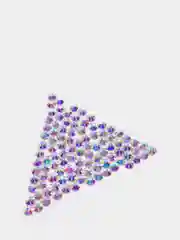 Термостразы ss16 Имитация Сваровски люкс Crystal AB (Кристалл АБ) горячей фиксации стекло