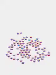 Стразы ss16 Имитация Сваровски Crystal AB (Кристалл АБ) холодной фиксации стекло