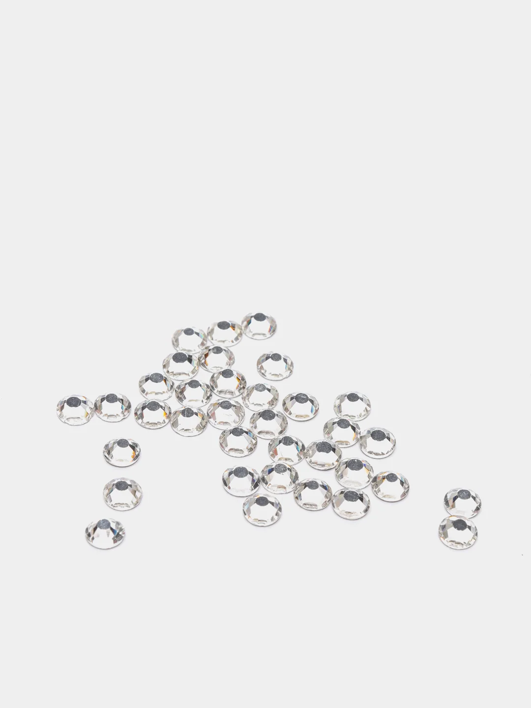 Стразы ss16 Имитация Сваровски люкс Crystal (Кристалл) холодной фиксации стекло