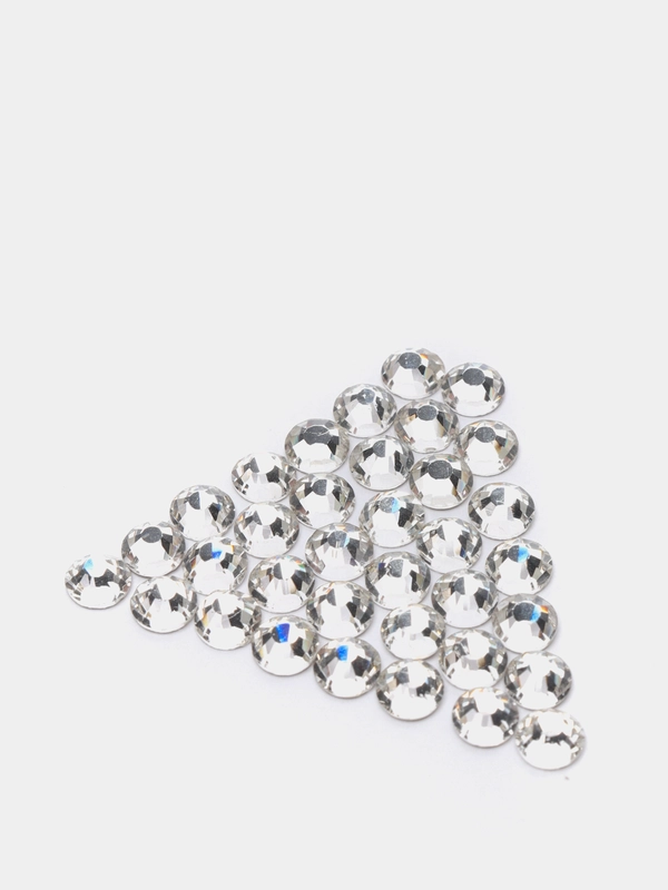 Стразы ss16 Имитация Сваровски люкс Crystal (Кристалл) холодной фиксации стекло