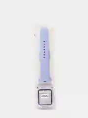 Лавандовый силиконовый ремешок с корпусом для Apple Watch 38, 40, 42 и 44 мм