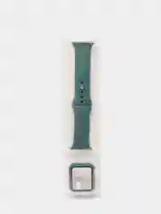 Зелёный хаки силиконовый ремешок с корпусом для Apple Watch 38, 40, 42 и 44 мм