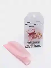 Пудровый бирочка для фото