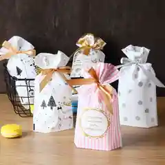 Подарочные мешки в горошек, 2 шт