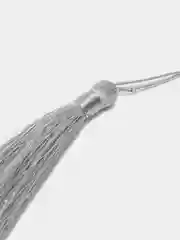 Серебряный кисточки для рукоделия, 11 см, набор из 2 штук